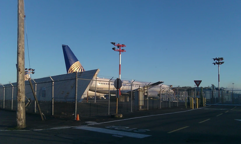 the big airplane has been made into a house