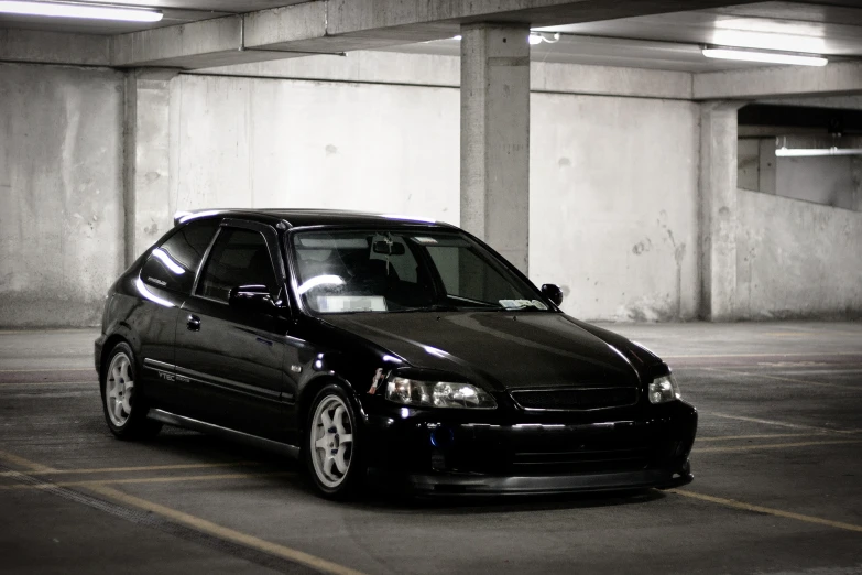 this is an automobile that looks nice in black