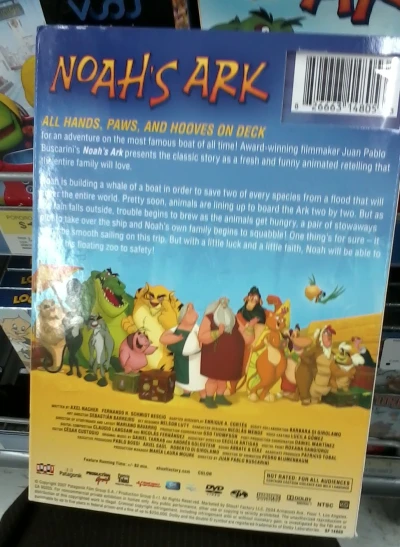 noah's ark all hands praise, and another deep dive dvd cover