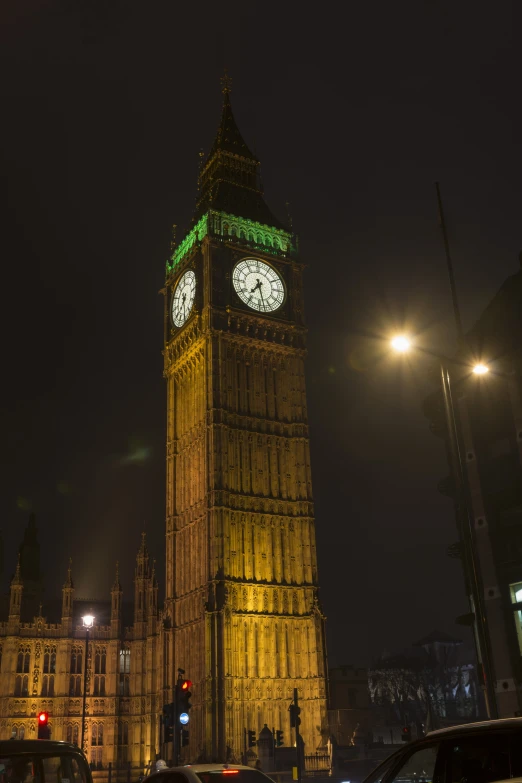 a large clock tower on a city street