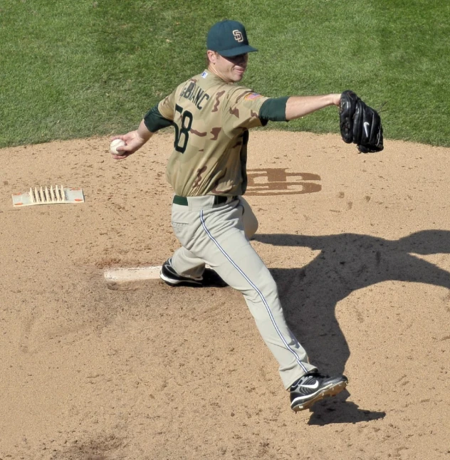 a baseball player wearing uniform preparing to throw the ball