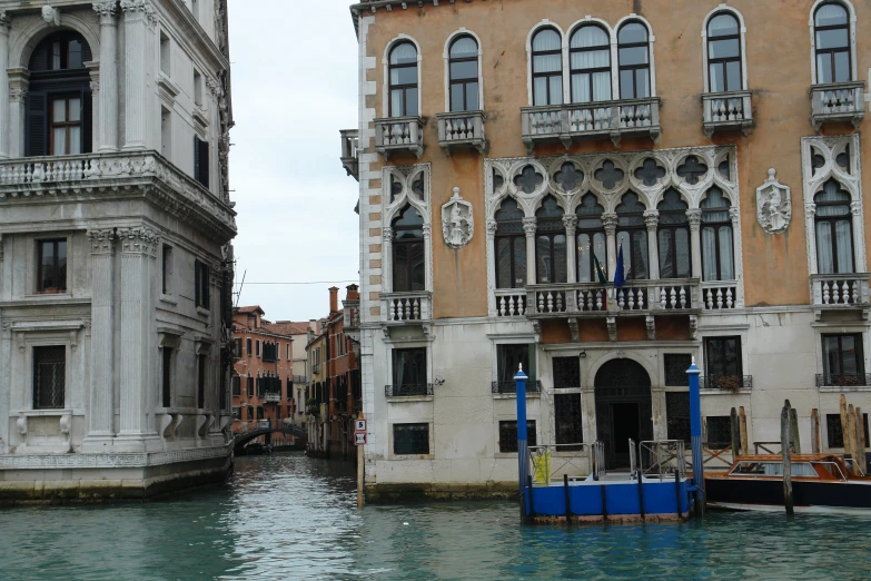 some buildings and some water and buildings