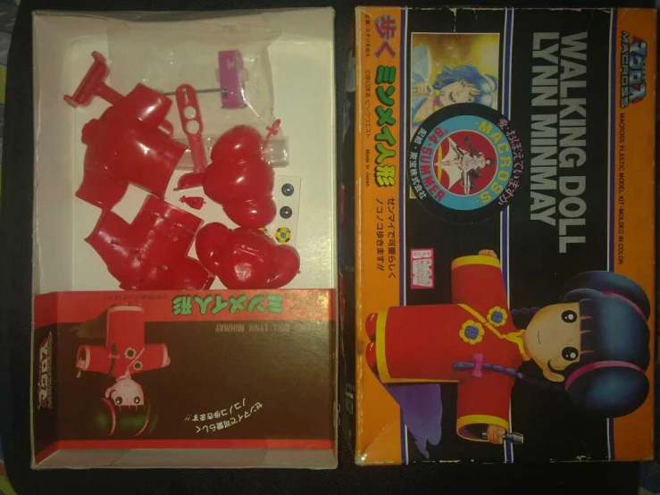 two sets of toys in package, one for children and the other for adults