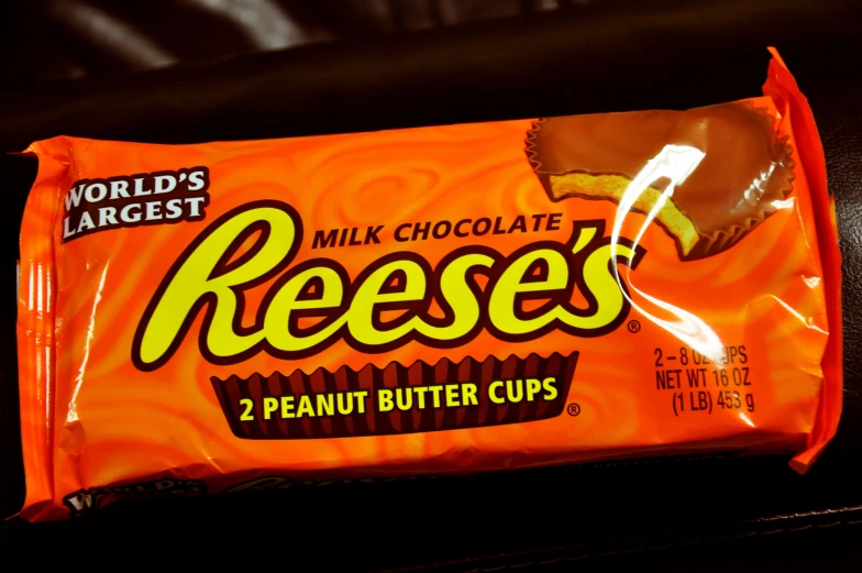 the world's largest milk chocolate reeses bar is ready to be eaten