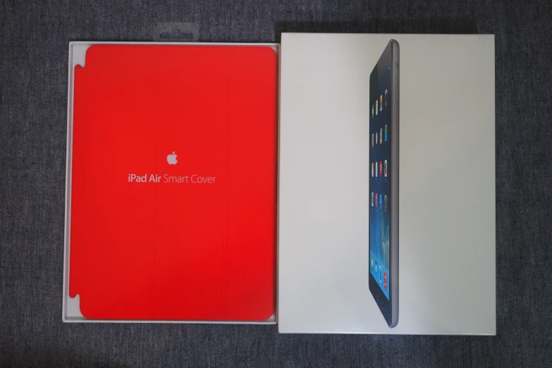 an apple ipad 3 box and its package are open