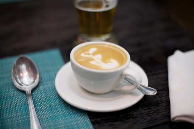 an image of a cup of coffee on the table