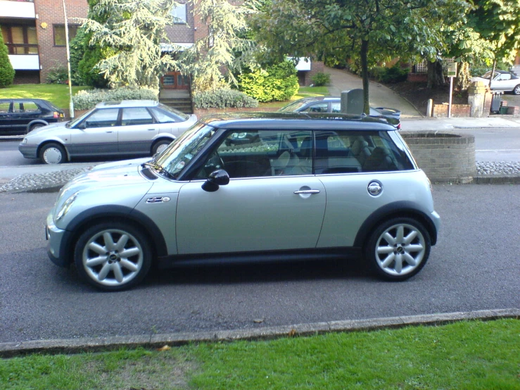 an image of a car that is parked on the street