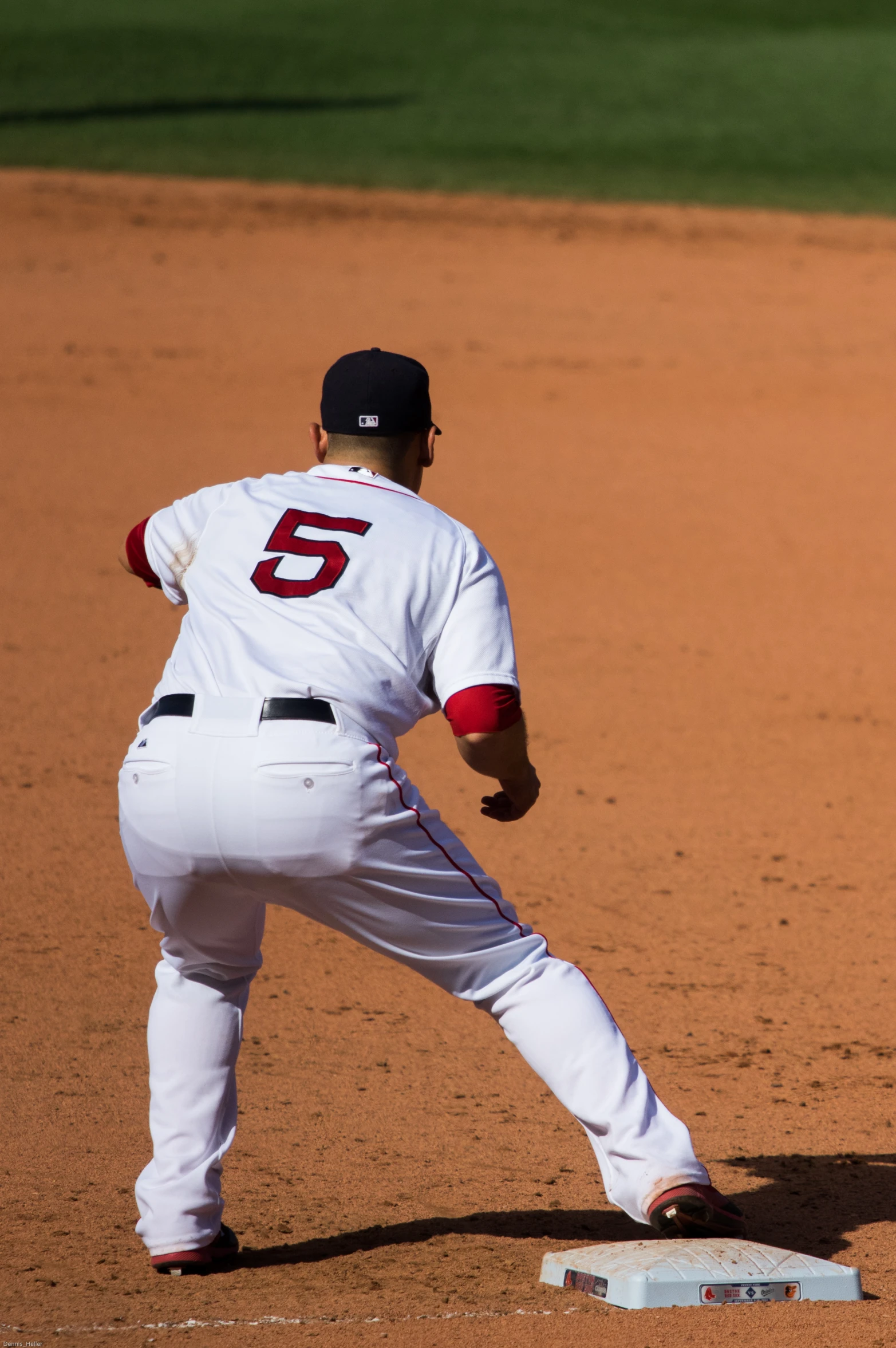 a player that is playing in a baseball game