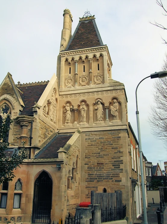 old church with the dome showing