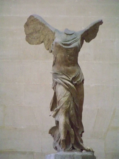 an image of a sculpture that looks like the wings of an angel