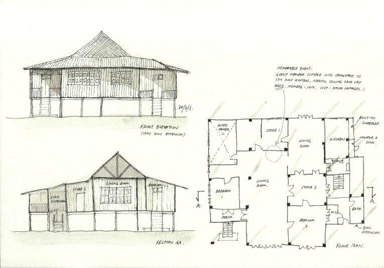the plans for the proposed barn, and what i think is another one