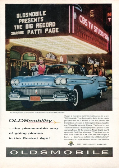 an old automobiles advertit in a magazine