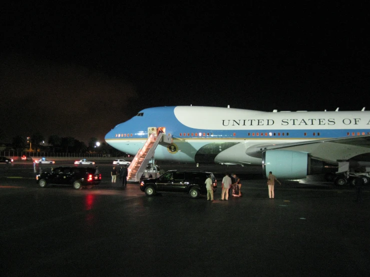 the plane is on display at the united states of america event