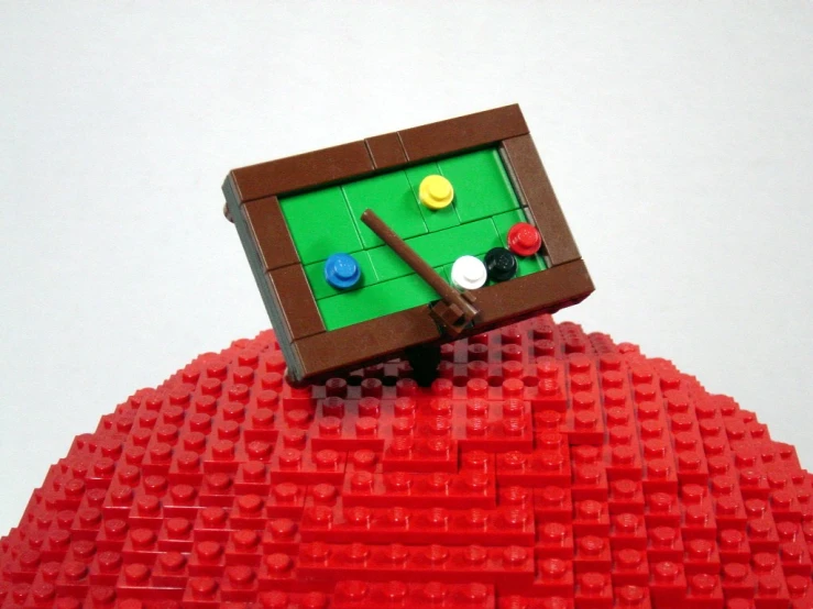 a mini game set made out of legos