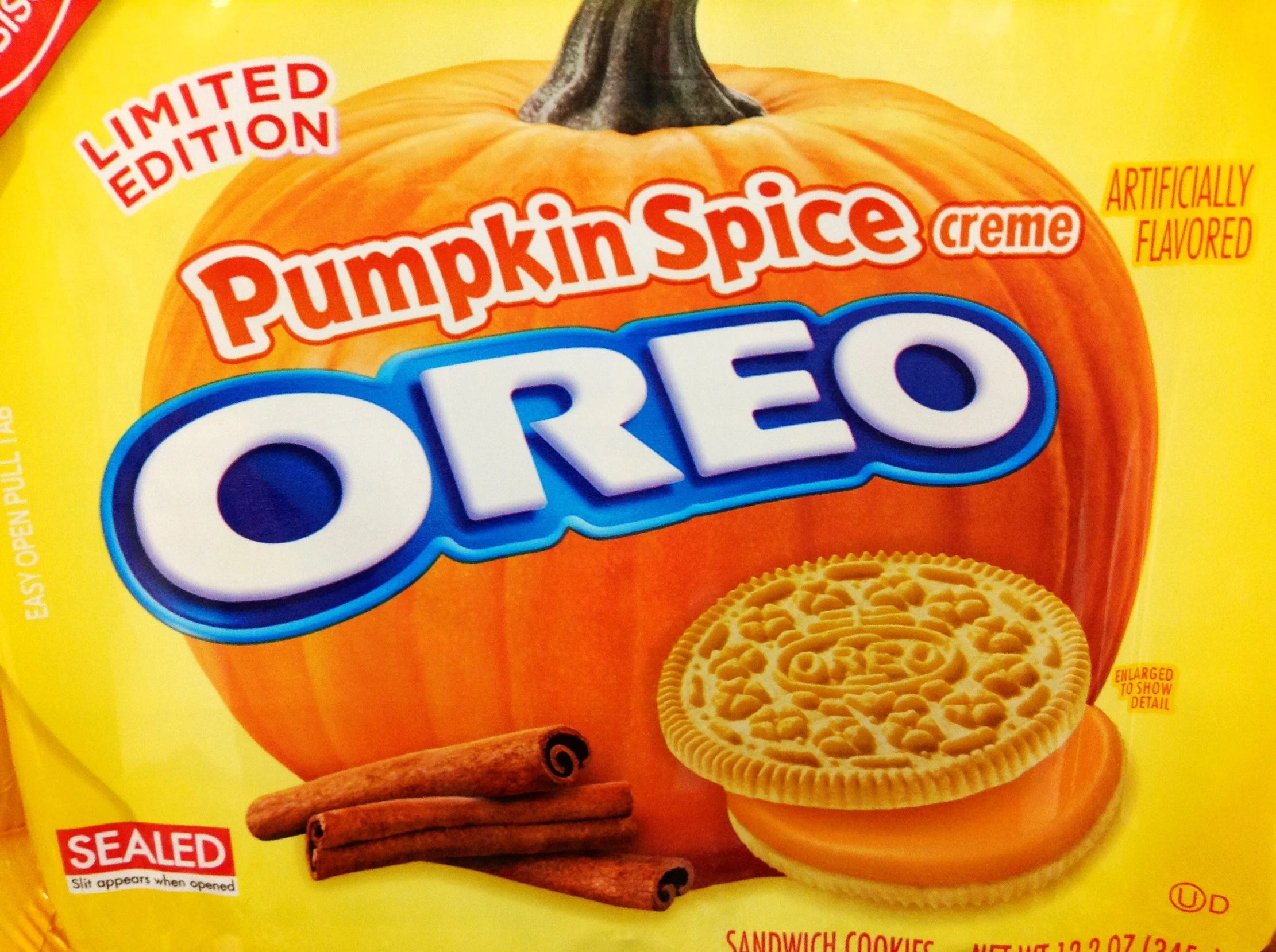 a close up of a bag of halloween oreo cookies