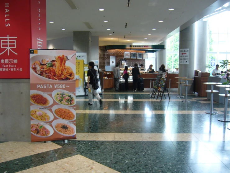 a restaurant is served with various kinds of asian dishes