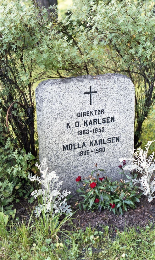 the grave of ko kaiseren, a german wwii - ii veteran