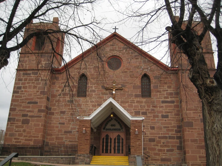 the church is large and is very old fashioned