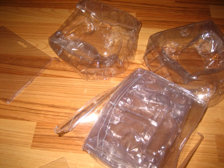 clear plastic carrying case on top of wooden floor