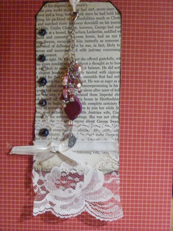 an altered po of an old fashion purse