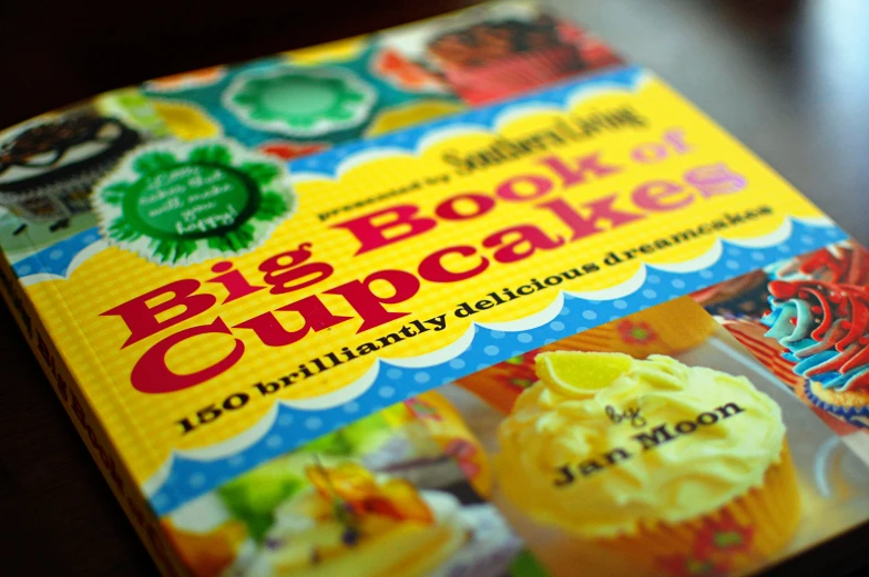 big book of cupcakes with an instructional program