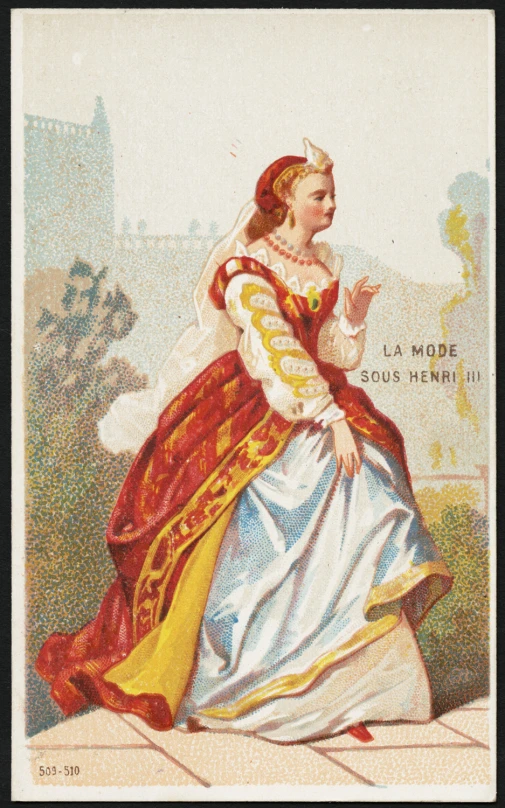 a portrait of a woman wearing a renaissance dress