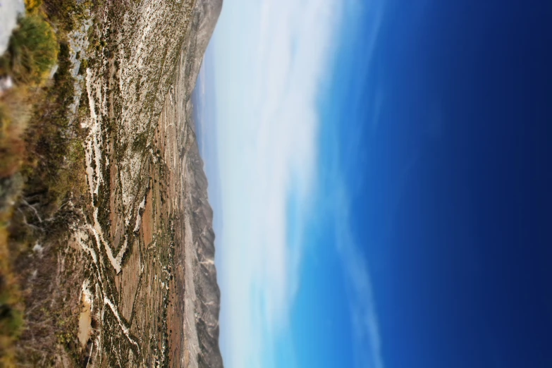 the mountains and valleys are dotted with sp vegetation