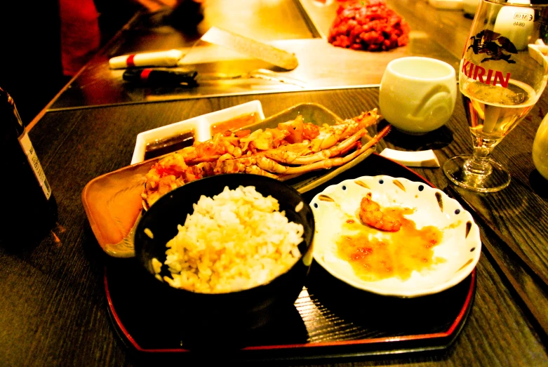 a table topped with different types of food