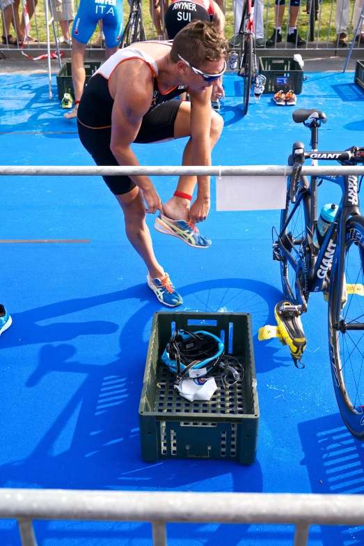 an image of a man doing a flip in the pool