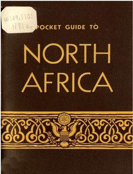 an article in a book titled'pocket guide to north africa '