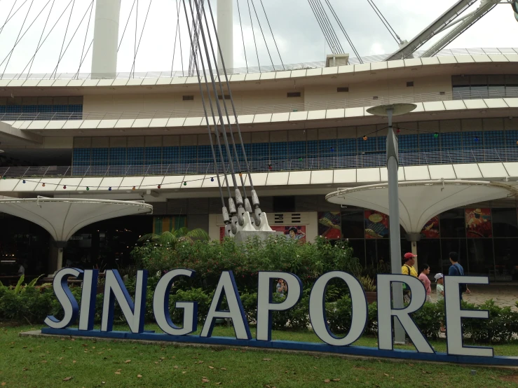 singapore's new museum and park is on display