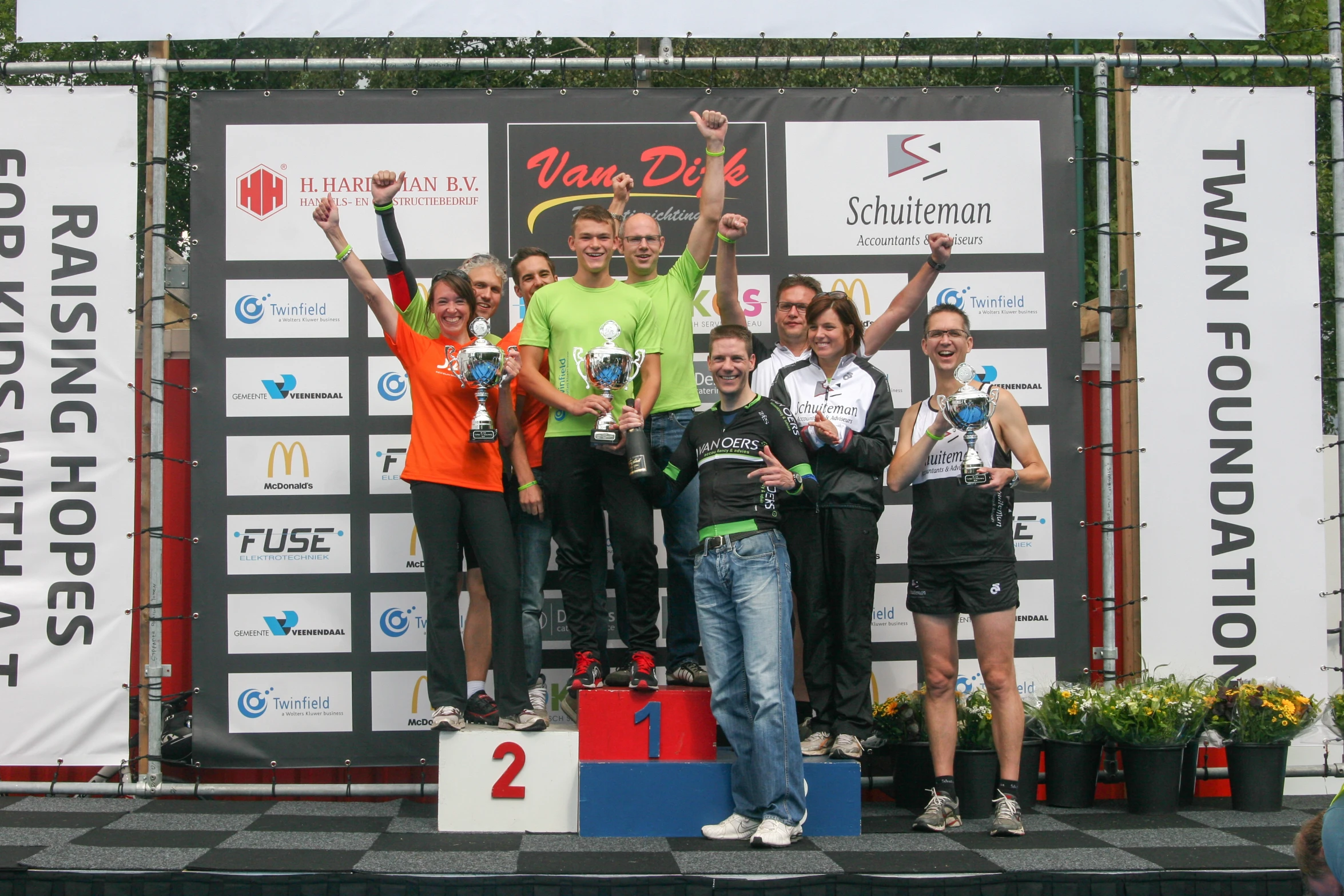 an image of a group of people on the podium