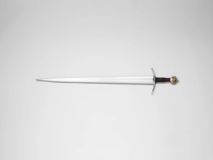 an image of a sword with a black blade