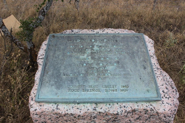 a large metal object with a plaque on it