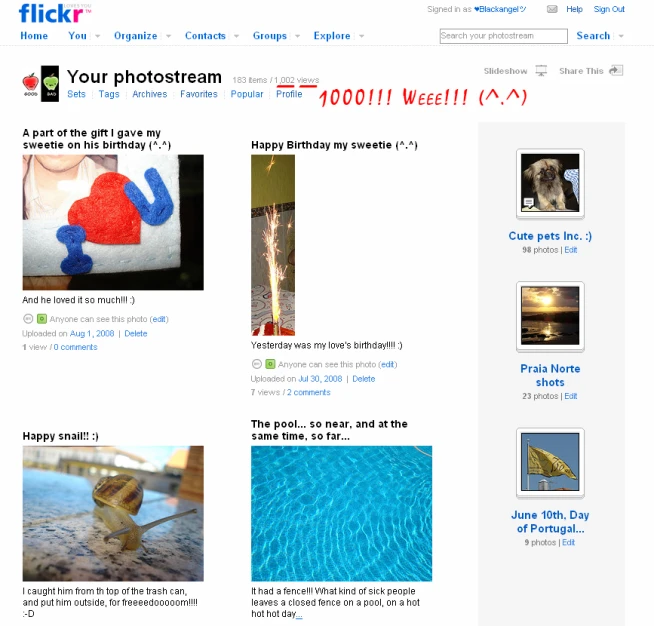a website page showing images and text, which includes pos