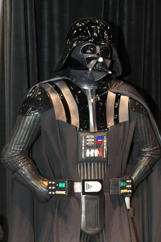 the star wars costume is shown in full color