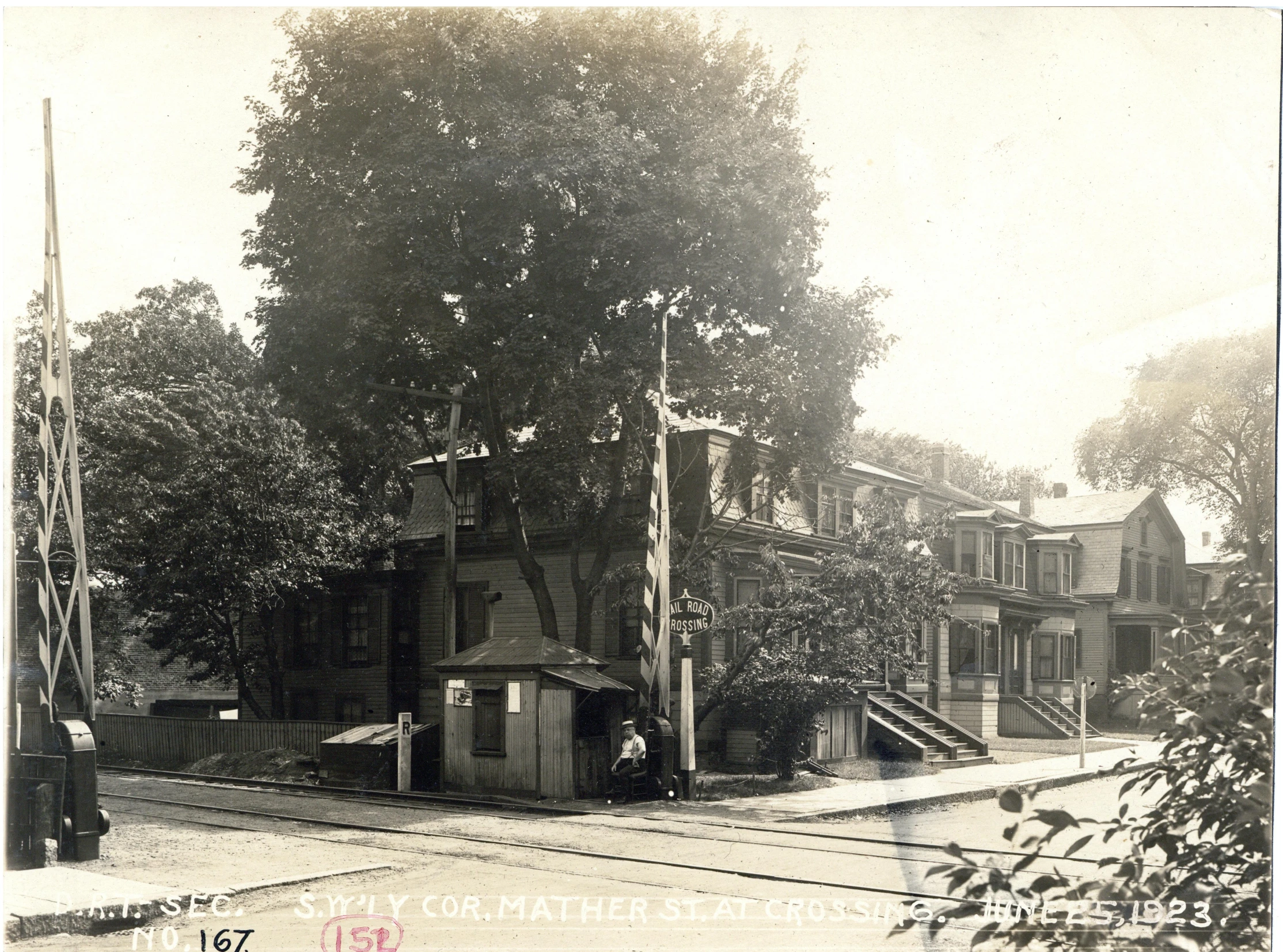 this po depicts an old fashioned home with many trees on the side