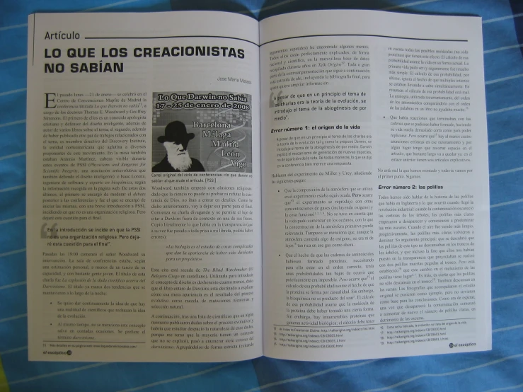 an article from the spanish magazine le quecidision des nostres