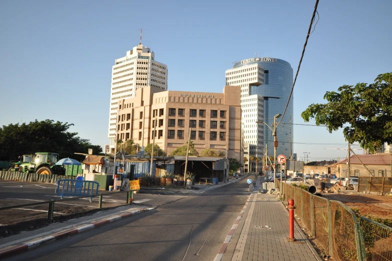 a street that has buildings on each side