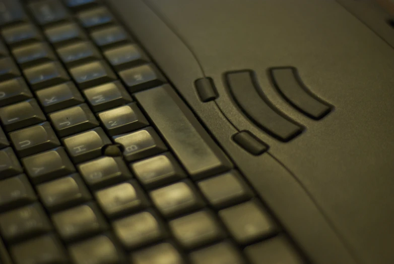 a keyboard and mouse on display together