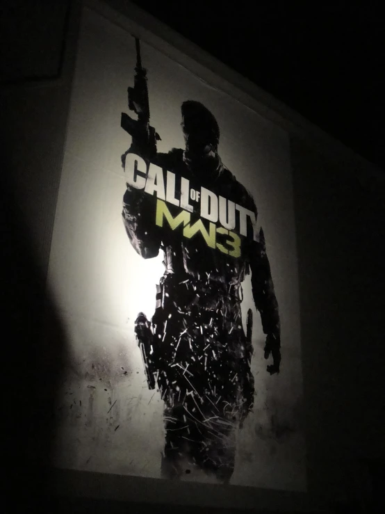 there is a poster with the words call me3