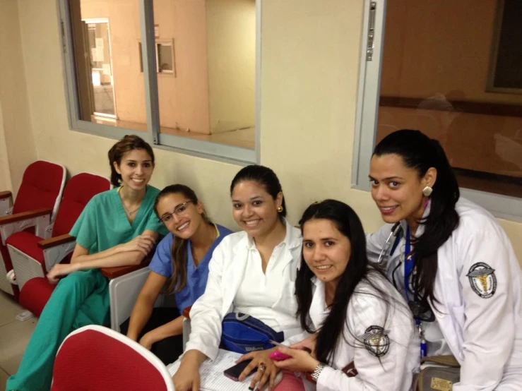 doctors with their instruments posing for a picture