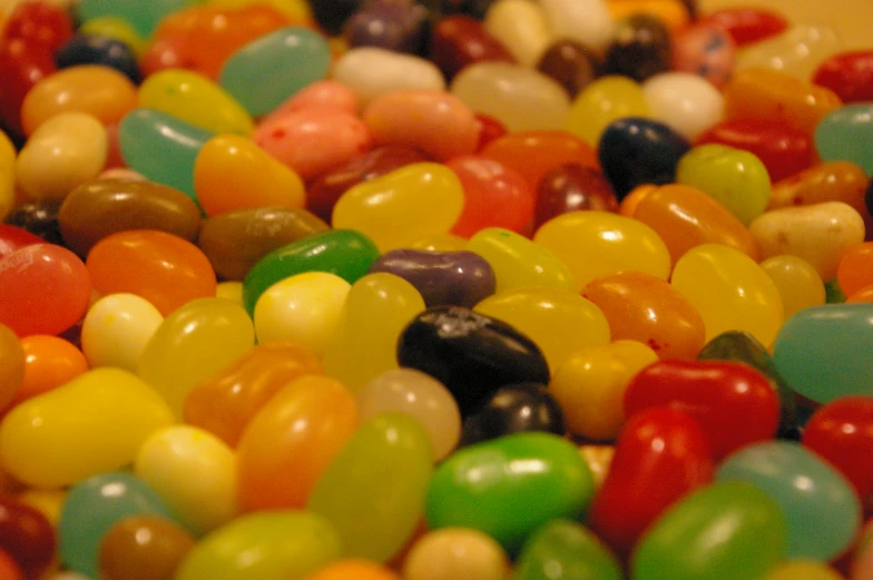 candy and jelly candy are stacked together