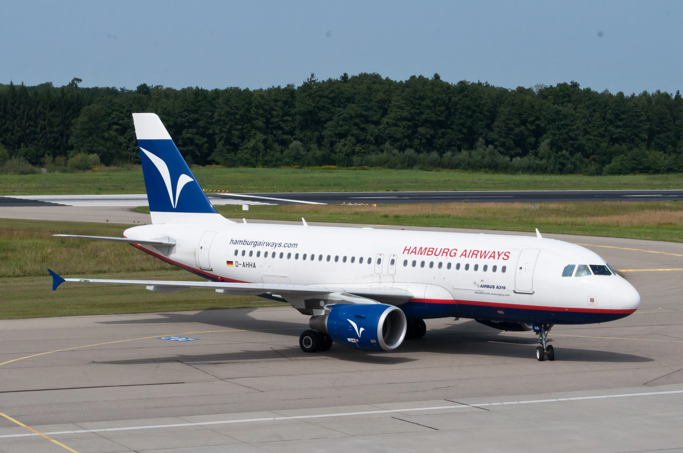 an airplane that is sitting on the runway