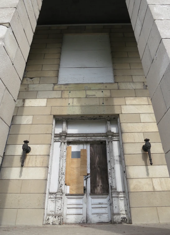 an image of an outside door and frame