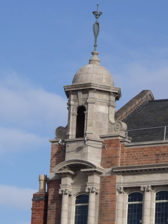 a very old building with a clock tower