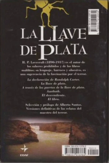 a dvd cover with the caption la llue de plata on it
