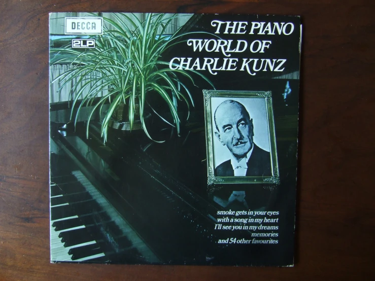 a piano album cover shows a po of steve knack