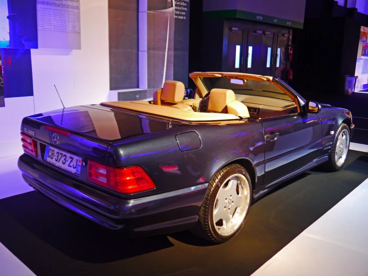 the convertible has just begun to be auction