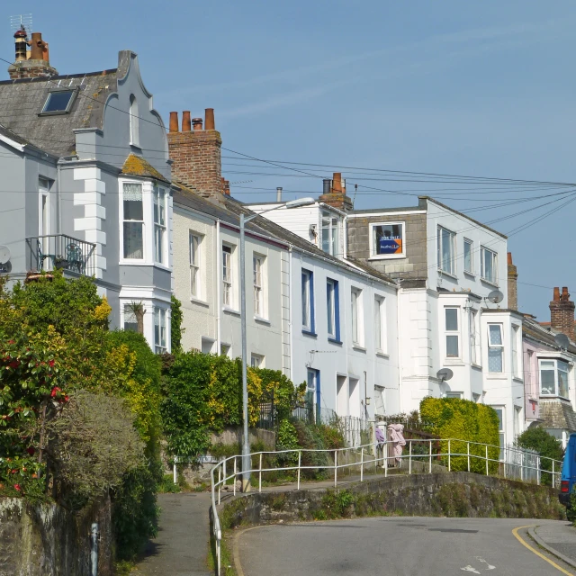 this is an image of a residential area with houses